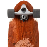 Two Bare Feet Madeira Complete Cruiser Skateboard - Black 31''
