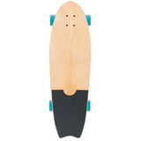 Two Bare Feet Madeira Complete Cruiser Skateboard - Blue 31''