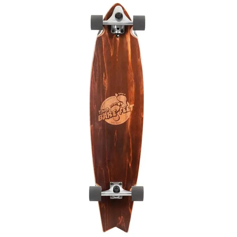 Two Bare Feet Palma Complete Longboard - Green 40''