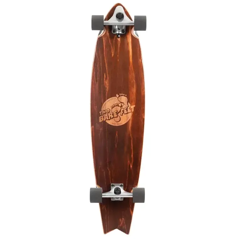Two Bare Feet Palma Complete Longboard - Black 40''