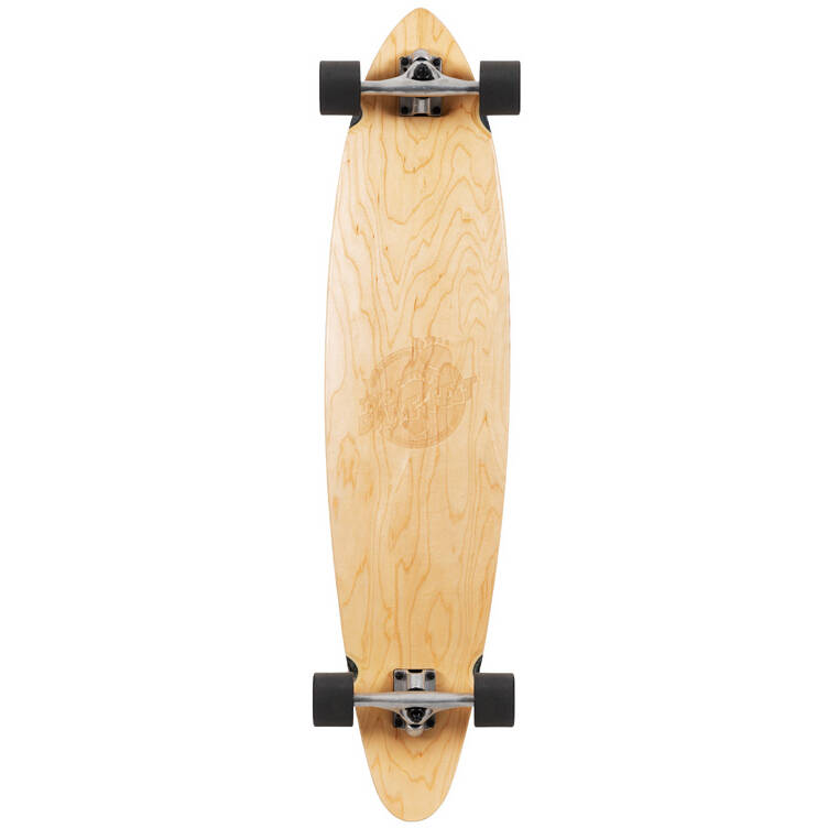 Two Bare Feet Porto Complete Longboard - Black 42''