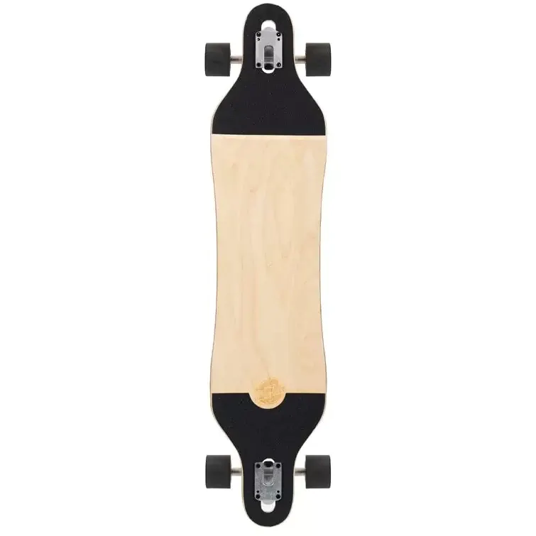 Two Bare Feet Santa Maria Complete Longboard - Black 42''