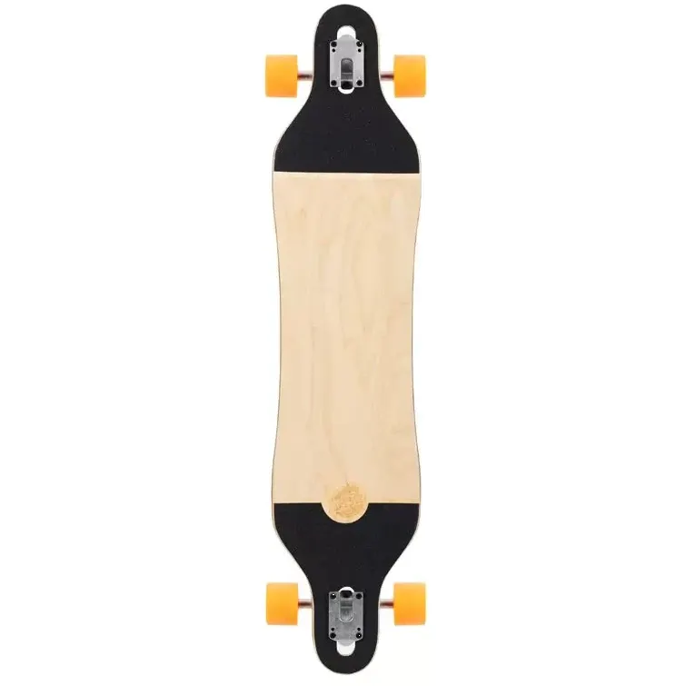 Two Bare Feet Santa Maria Complete Longboard - Orange 42''