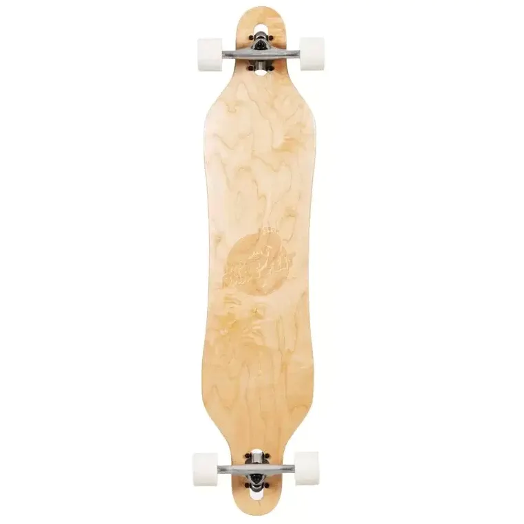 Two Bare Feet Santa Maria Complete Longboard - White 42''
