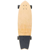 Two Bare Feet Wedge Standard Complete Cruiser Skateboard 31''