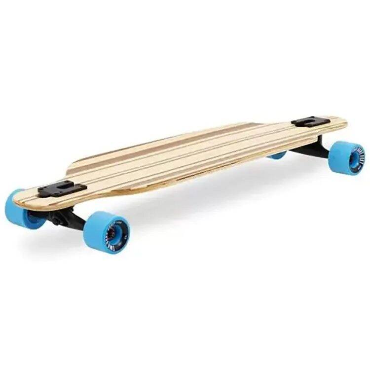 Two Bare Feet Austin Complete Longboard - Natural/Blue 36''