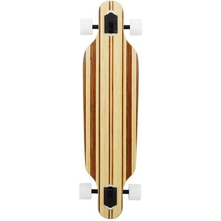 Two Bare Feet Austin Complete Longboard - Natural/White 36''