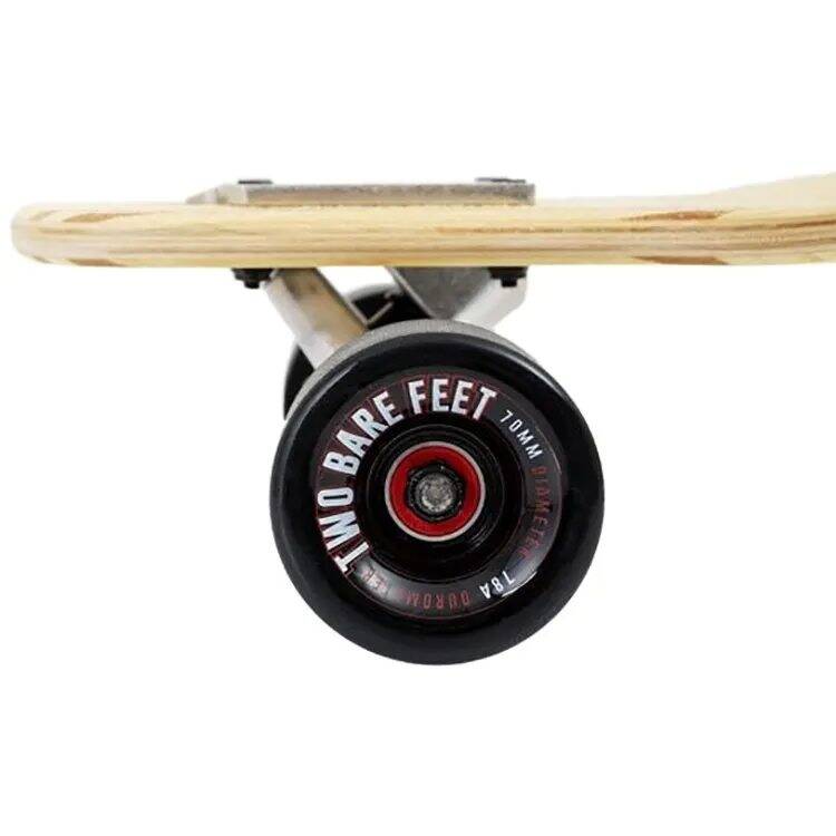 Two Bare Feet Bradley Complete Longboard - Natural/Black 36''