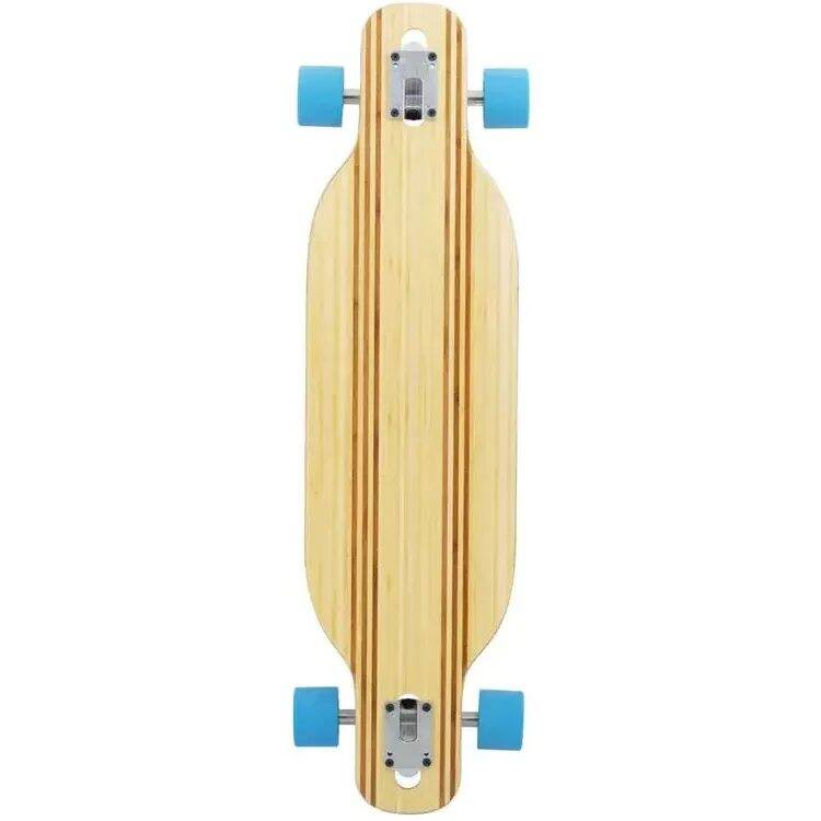 Two Bare Feet Bradley Complete Longboard - Natural/Blue 36''