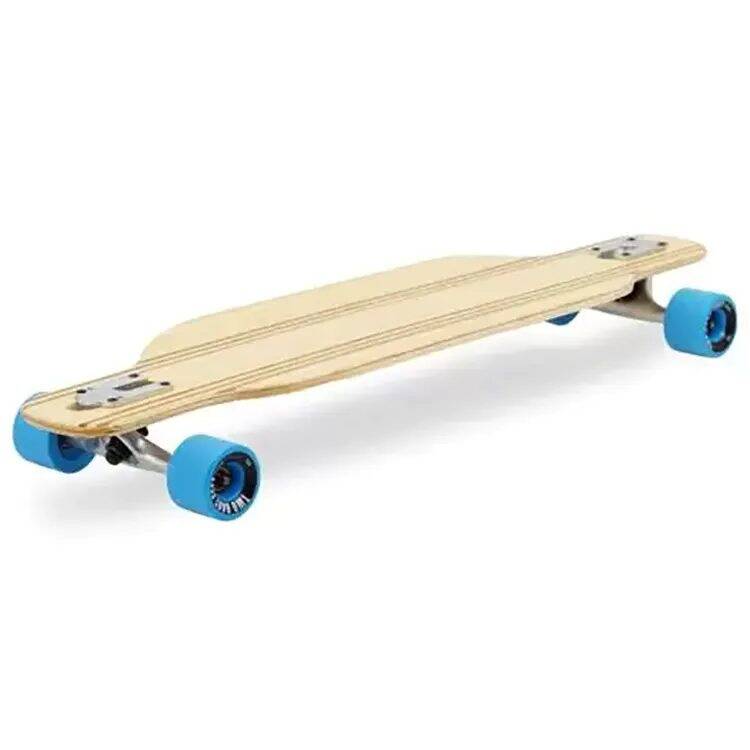 Two Bare Feet Bradley Complete Longboard - Natural/Blue 36''
