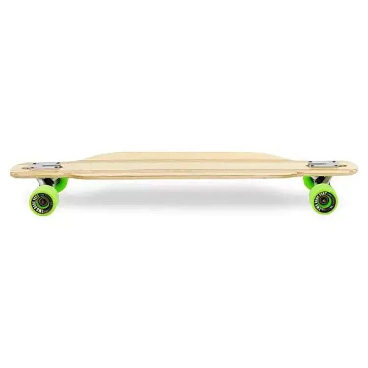 Two Bare Feet Bradley Complete Longboard - Natural/Green 36''