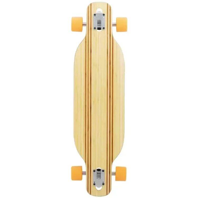 Two Bare Feet Bradley Complete Longboard - Natural/Orange 36''