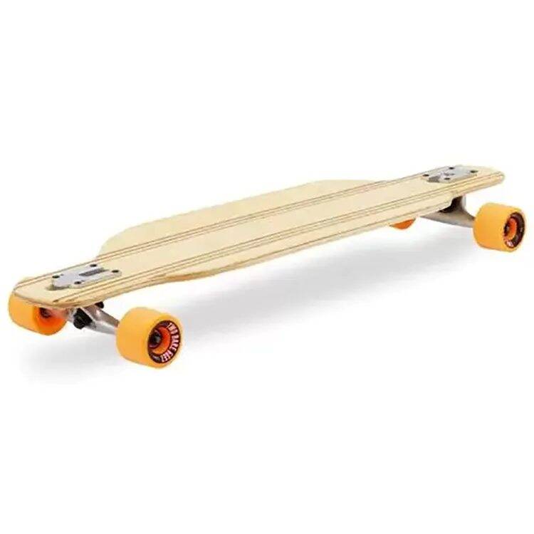 Two Bare Feet Bradley Complete Longboard - Natural/Orange 36''