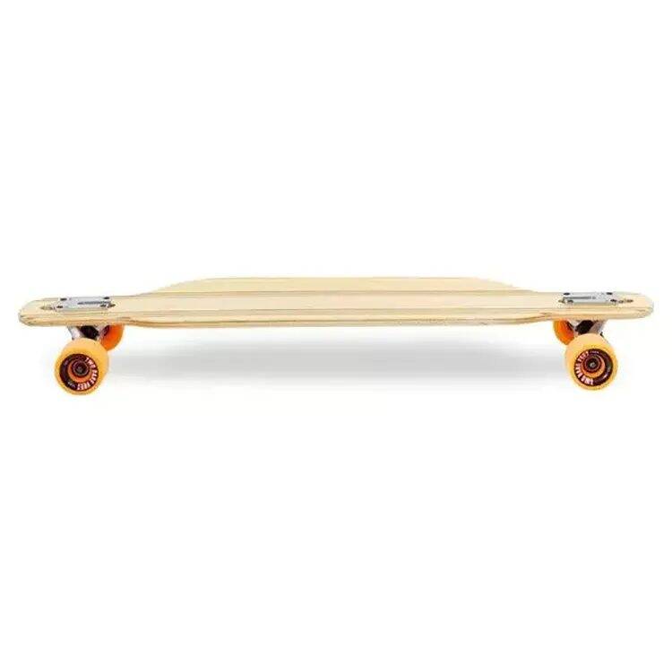 Two Bare Feet Bradley Complete Longboard - Natural/Orange 36''