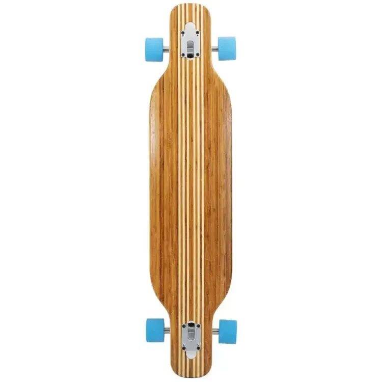 Two Bare Feet Brody Complete Longboard - Natural/Blue 42''