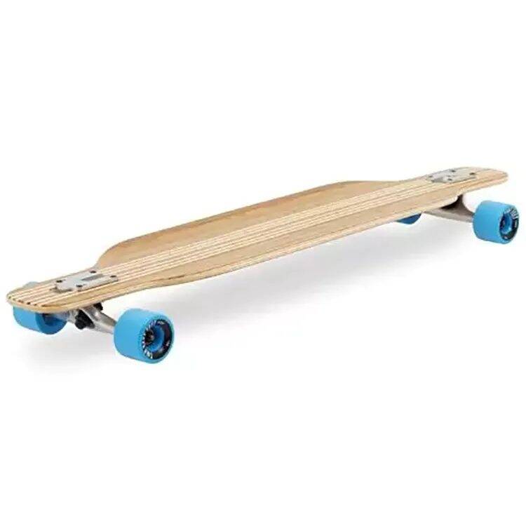 Two Bare Feet Brody Complete Longboard - Natural/Blue 42''