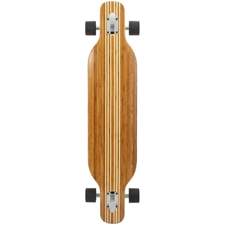 Two Bare Feet Brody Complete Longboard - Natural/Blue 42''