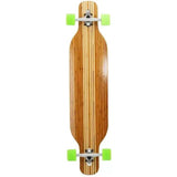 Two Bare Feet Brody Complete Longboard - Natural/Green 42''