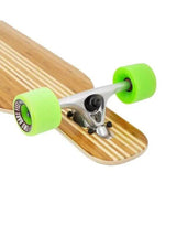 Two Bare Feet Brody Complete Longboard - Natural/Green 42''