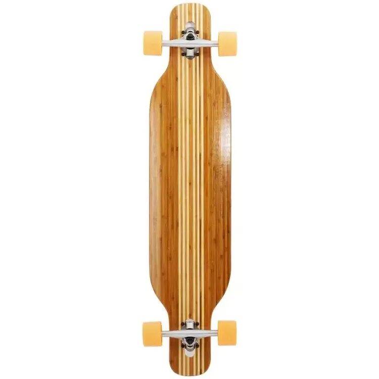 Two Bare Feet Brody Complete Longboard - Natural/White 42''