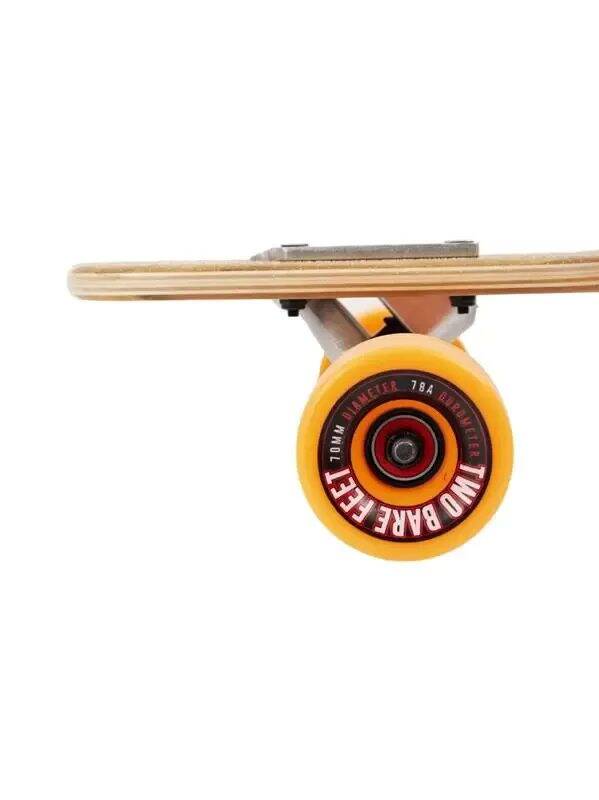 Two Bare Feet Brody Complete Longboard - Natural/White 42''