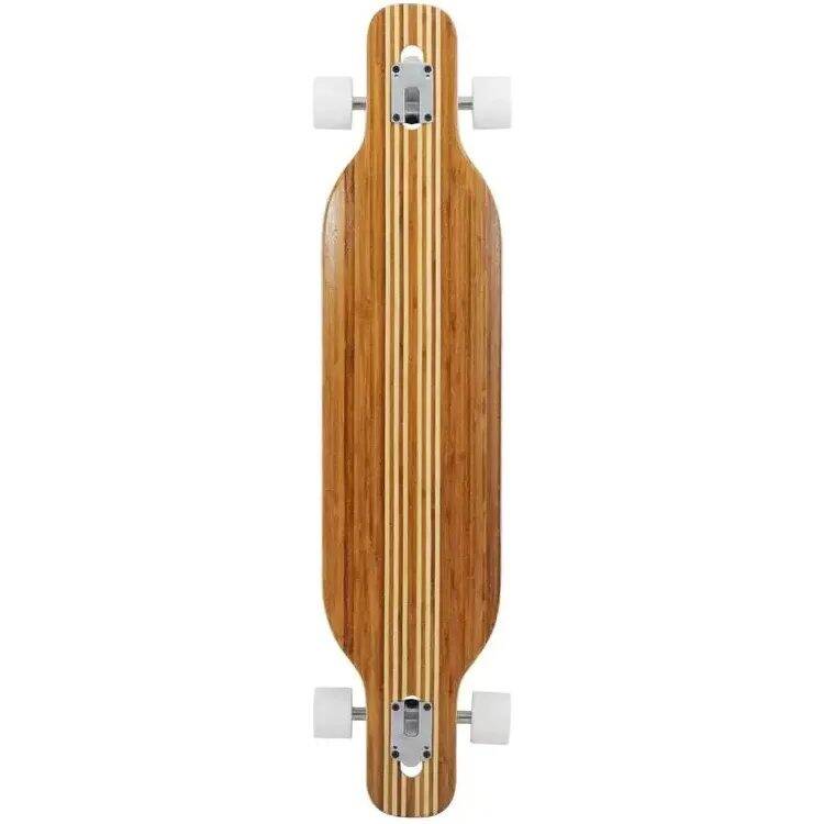 Two Bare Feet Brody Complete Longboard - Natural/Orange 42''