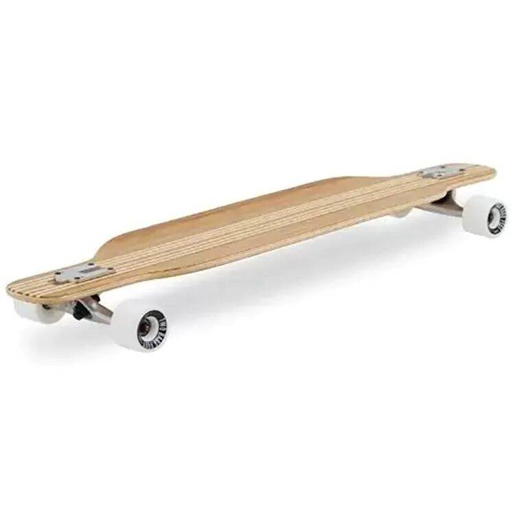 Two Bare Feet Brody Complete Longboard - Natural/Orange 42''