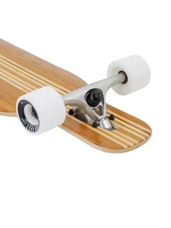 Two Bare Feet Brody Complete Longboard - Natural/Orange 42''