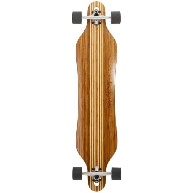 Two Bare Feet Brock Complete Longboard - Natural/Black 42''