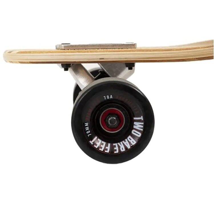 Two Bare Feet Brock Complete Longboard - Natural/Black 42''