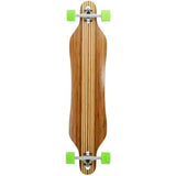 Two Bare Feet Brock Complete Longboard - Natural/Green 42''