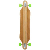 Two Bare Feet Brock Complete Longboard - Natural/Green 42''