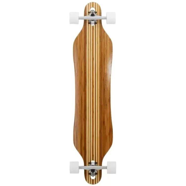 Two Bare Feet Brock Complete Longboard - Natural/White 42''