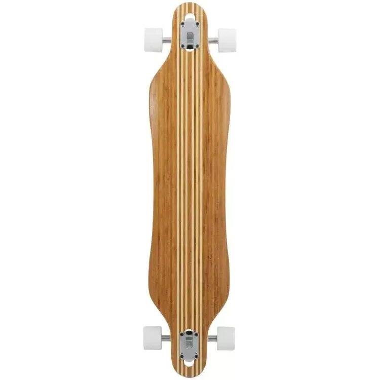 Two Bare Feet Brock Complete Longboard - Natural/White 42''