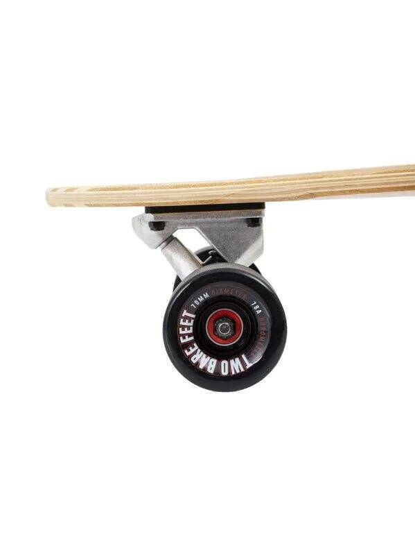 Two Bare Feet Chad Complete Longboard - Natural/Black 42''