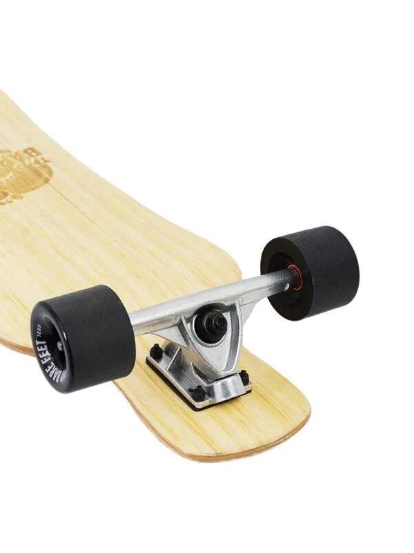 Two Bare Feet Larry Complete Longboard - Natural 39''