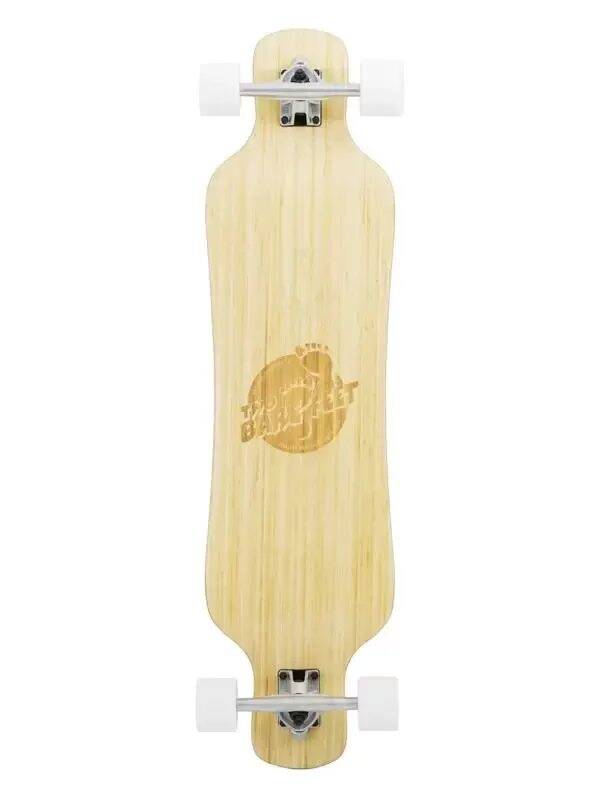 Two Bare Feet Larry Complete Longboard - Natural/White 39''