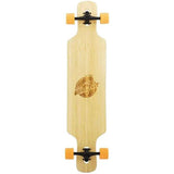 Two Bare Feet Parker Complete Longboard - Natural/Orange 42.5''