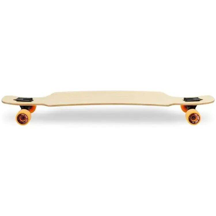 Two Bare Feet Parker Complete Longboard - Natural/Orange 42.5''