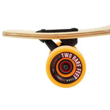 Two Bare Feet Parker Complete Longboard - Natural/Orange 42.5''