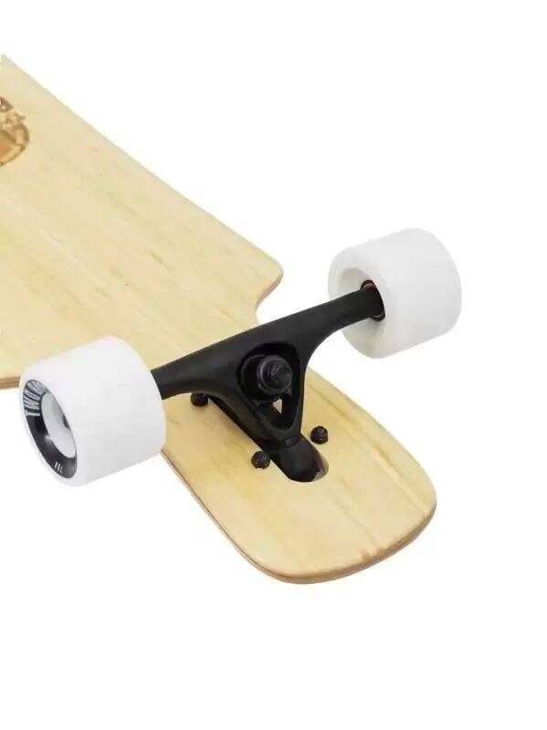 Two Bare Feet Parker Complete Longboard - Natural/White 42.5''