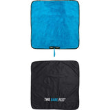 Two Bare Feet Weatherproof Changing Robe with Changing Mat - Navy/Blue