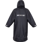 Two Bare Feet Weatherproof Changing Robe with Changing Mat - Black/Grey