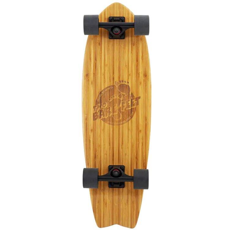 Two Bare Feet The Buddy Complete Longboard - Natural/Black 31''