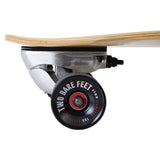 Two Bare Feet Carver Complete Longboard - Natural/Black 31''