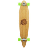 Two Bare Feet The Chuck Complete Longboard - Natural/Green 44''
