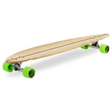 Two Bare Feet The Chuck Complete Longboard - Natural/Green 44''