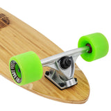 Two Bare Feet The Chuck Complete Longboard - Natural/Green 44''