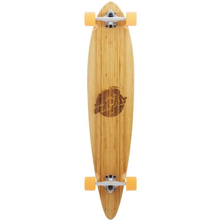 Two Bare Feet The Chuck Complete Longboard - Natural/Orange 44''