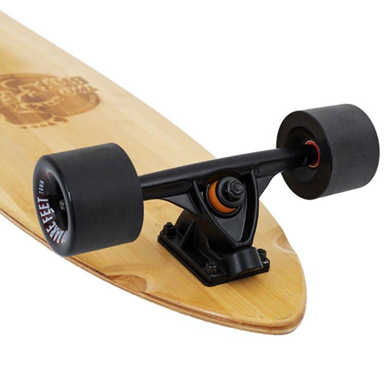 Two Bare Feet The Deacon Complete Longboard - Natural/Black 40''